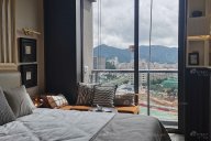 深圳龍華盛薈城郎悅坊項目現(xiàn)代極簡商務(wù)公寓樣板房家具案例完工實景！
