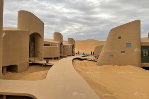 天一美家 | 西貝沙漠訓練基地酒店-現代簡約實木家具項目完工實拍！